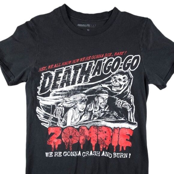 Rob Zombie T Shirt Mens Size Small Death A Go Go Sick Bubblegum Horror Music - Picture 1 of 7